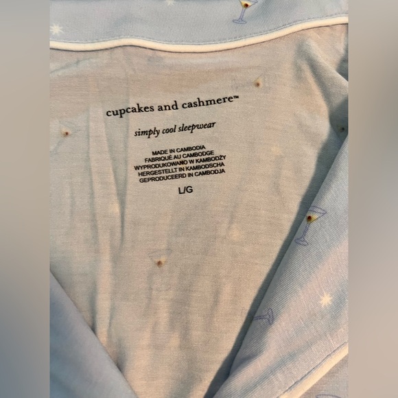 Cupcakes and Cashmere Martini Pajama Pant Set - Picture 5 of 8